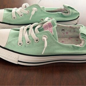 Converse Kids' Light Green Sneakers
